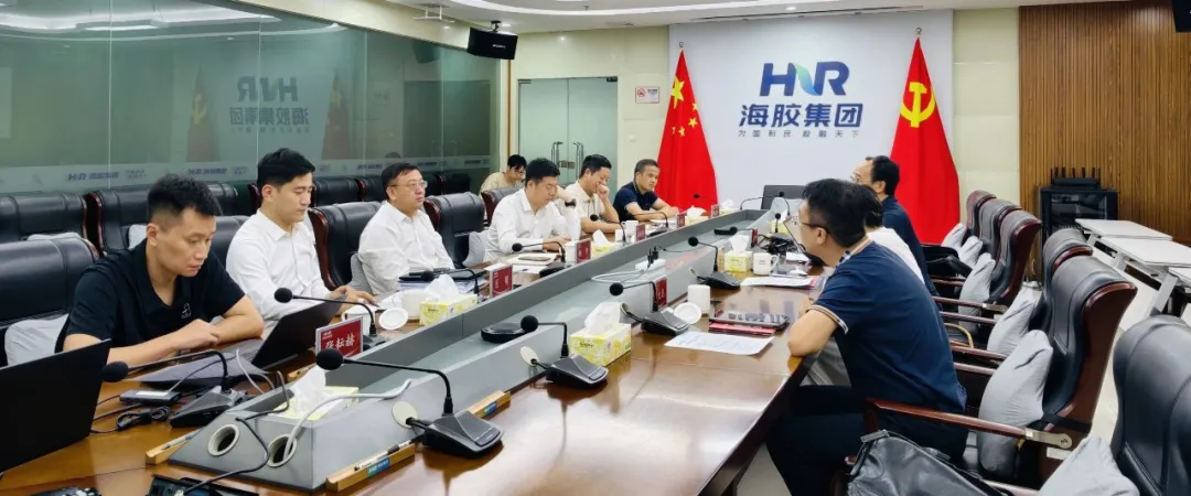 海南橡胶与广州市瀚晖创业投资管理有限公司座谈
