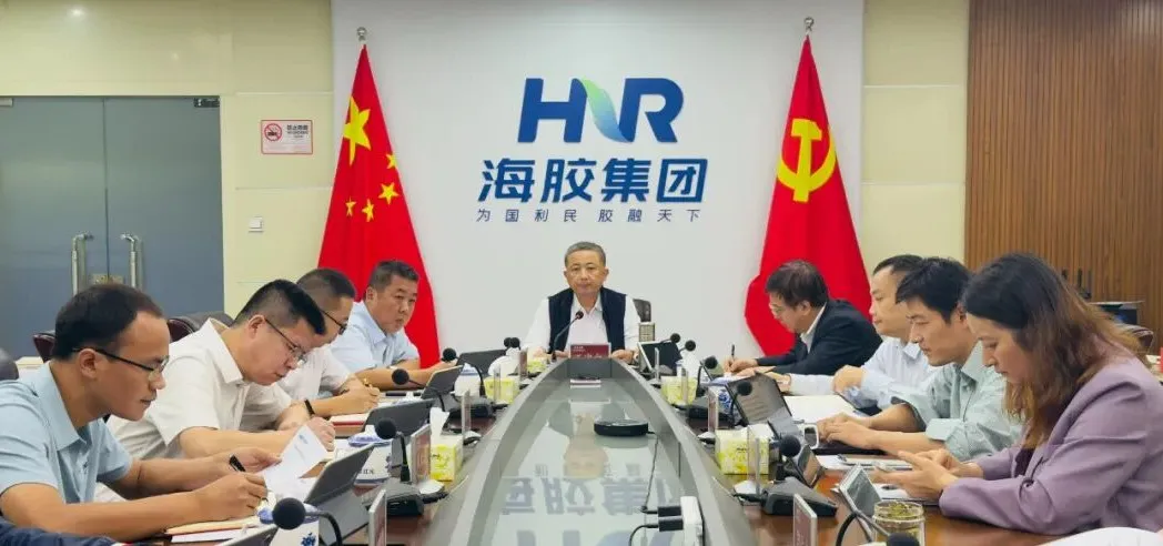 海南橡胶召开党委会（扩大）会议传达学习党的二十届四中全会精神