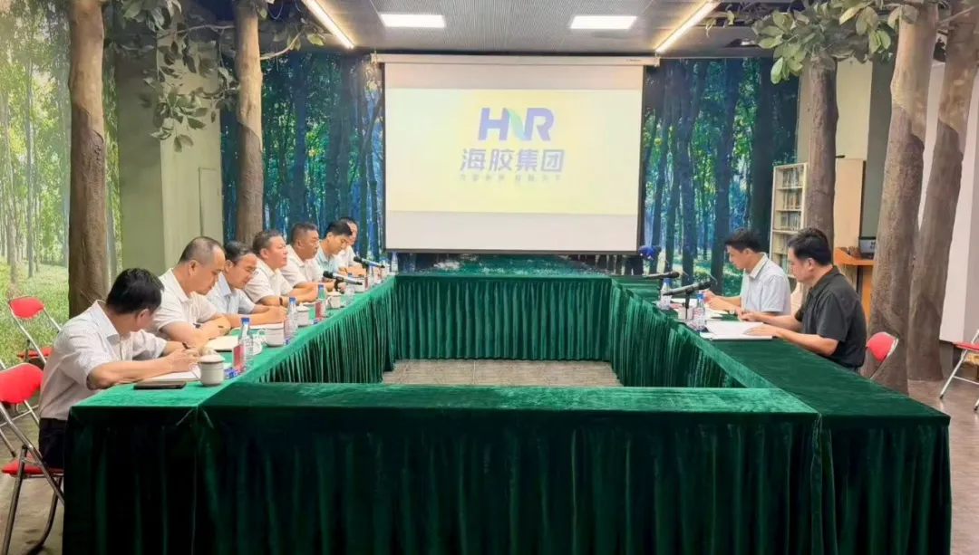 海南橡胶与白沙县举行座谈